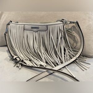 Rebecca Minkoff leather Crossbody fringe